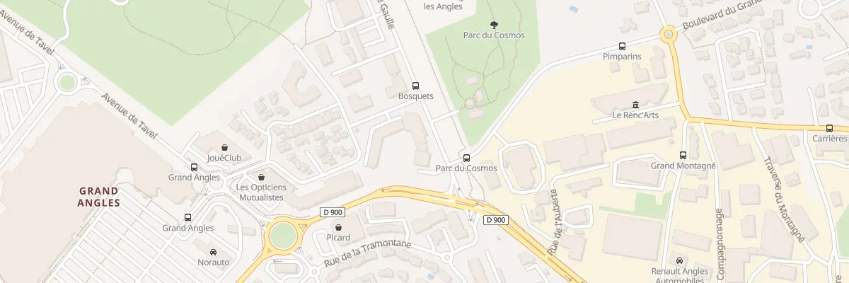 Plan du 55 Av Charles de Gaulle aux Angles