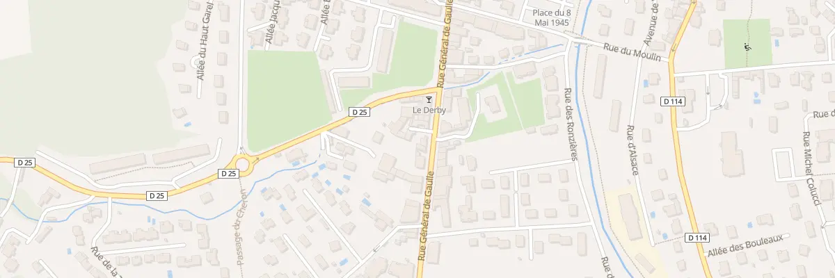 Plan du 182 Rue Général de Gaulle à Brignais