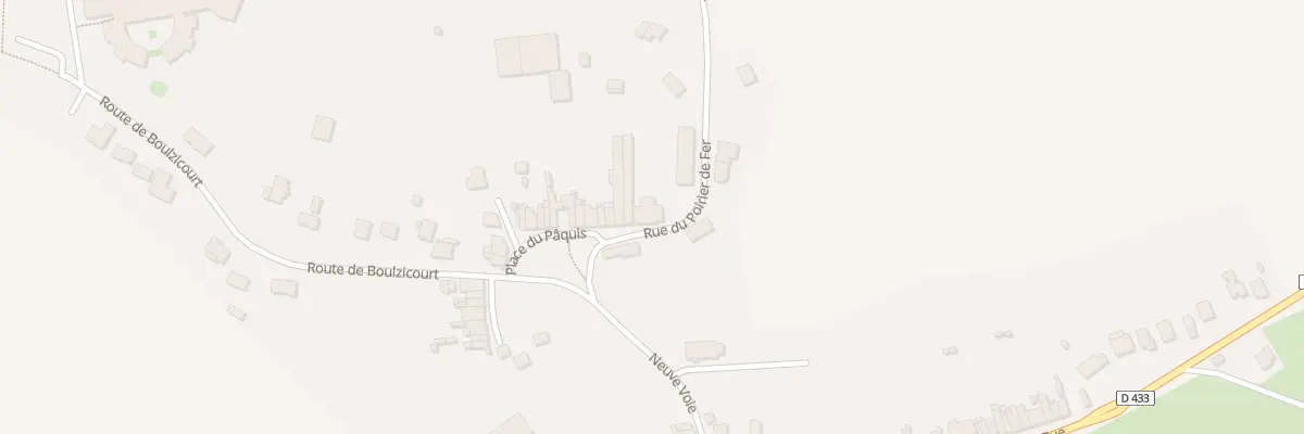 Plan du 3 Rue du Poirier de Fer à Étrépigny
