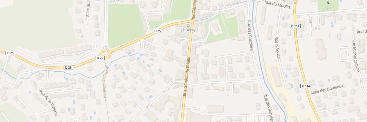 Plan du 188B Rue Général de Gaulle à Brignais