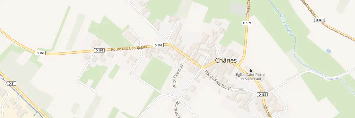 Plan du 173 Rue du Puits Cortembert à Chânes