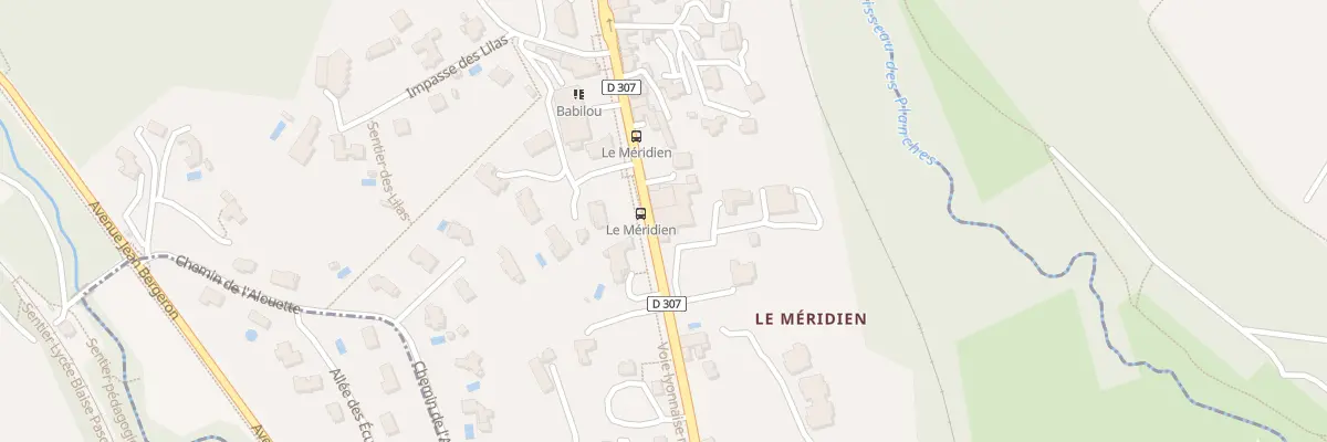 Plan du 135 Rte de Paris à Charbonnières-les-Bains