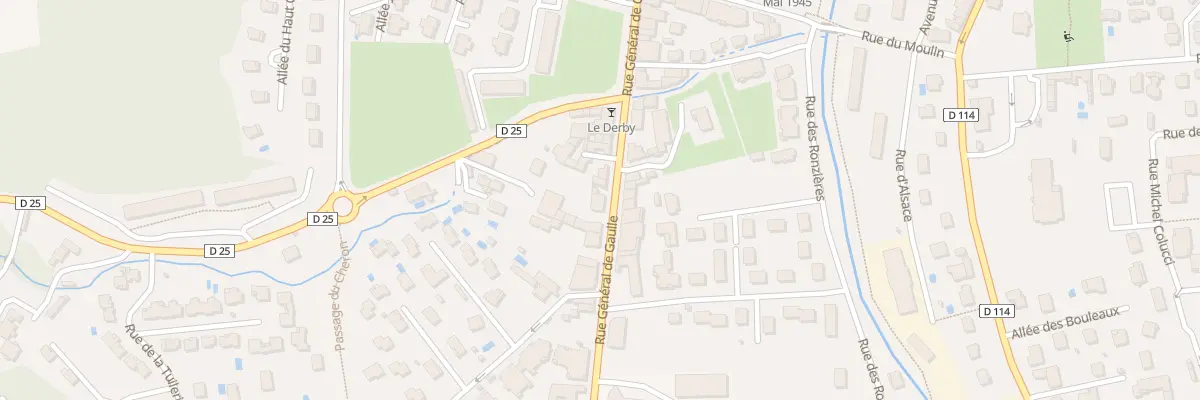 Plan du 186 Rue Général de Gaulle à Brignais