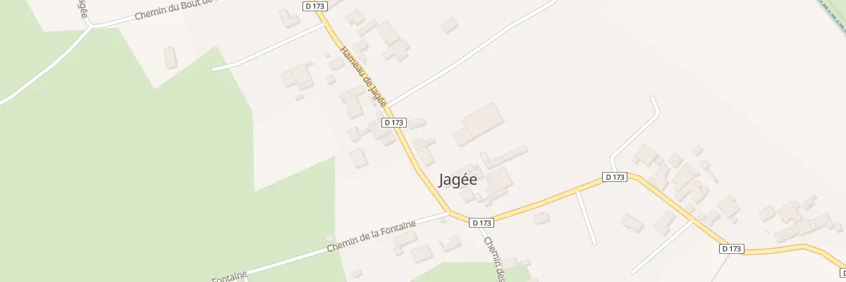 Plan du 20 Ham de Jagée à Ceffonds