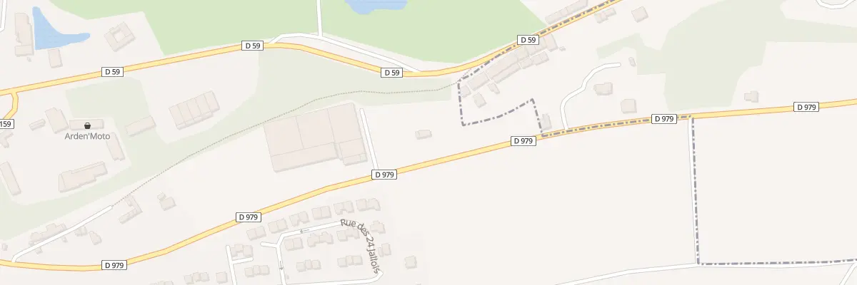 Plan du 185 Rue de Berthaucourt à Charleville-Mézières