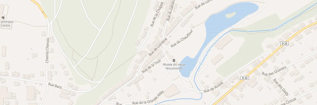Plan du 16 Rue de Lorraine à Nouzonville