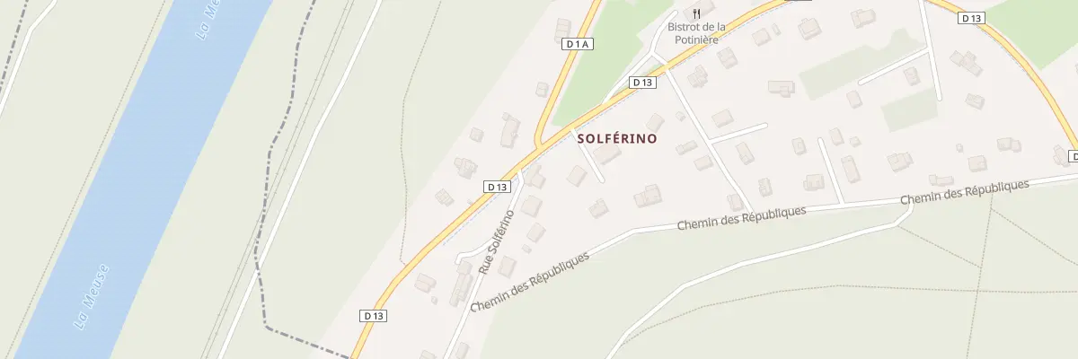 Plan du 1 Rue Solferino à Joigny-sur-Meuse