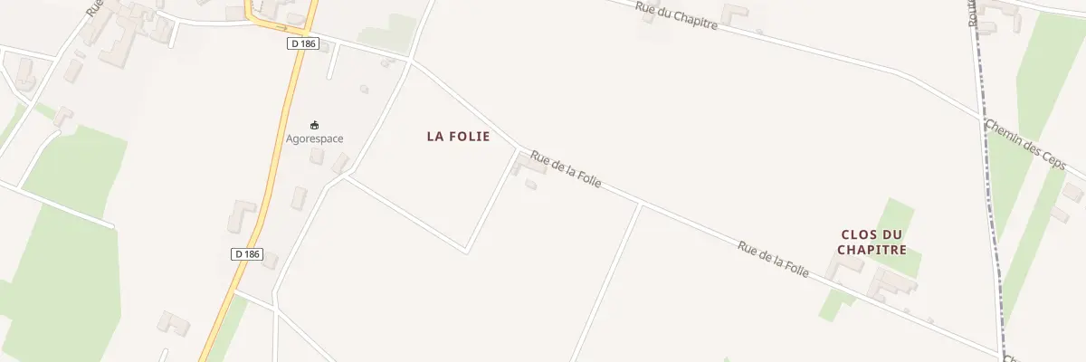 Plan du 260 Rue de la Folie à Saint-Amour-Bellevue