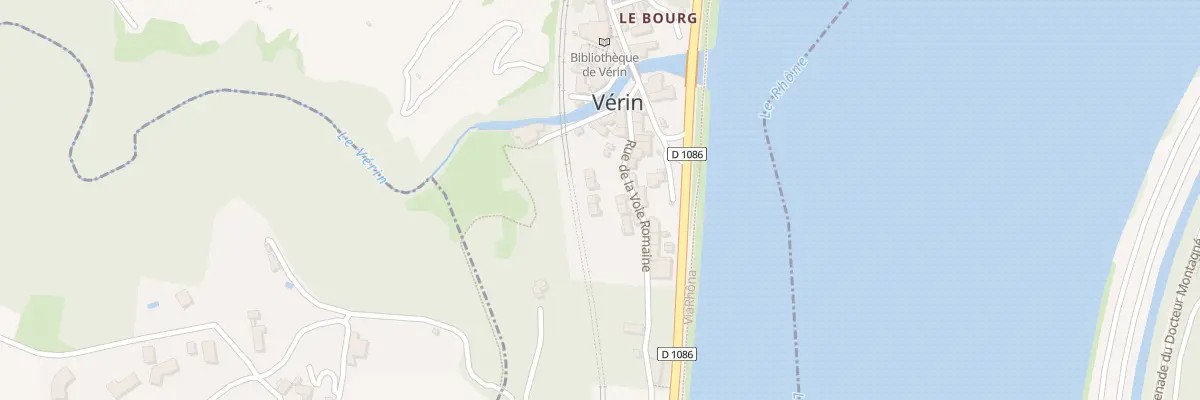Plan du 9053 Rue de la Voie Romaine à Vérin