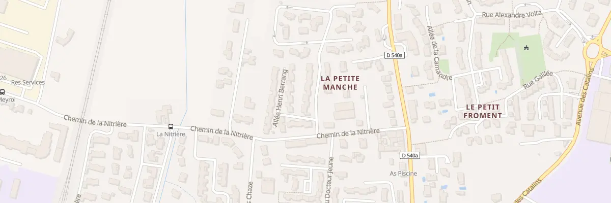 Plan du 3 Rue Henri Berrang à Montélimar
