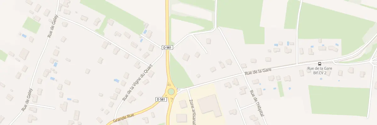 Plan du 2 Che du Bois Rondot à Rully