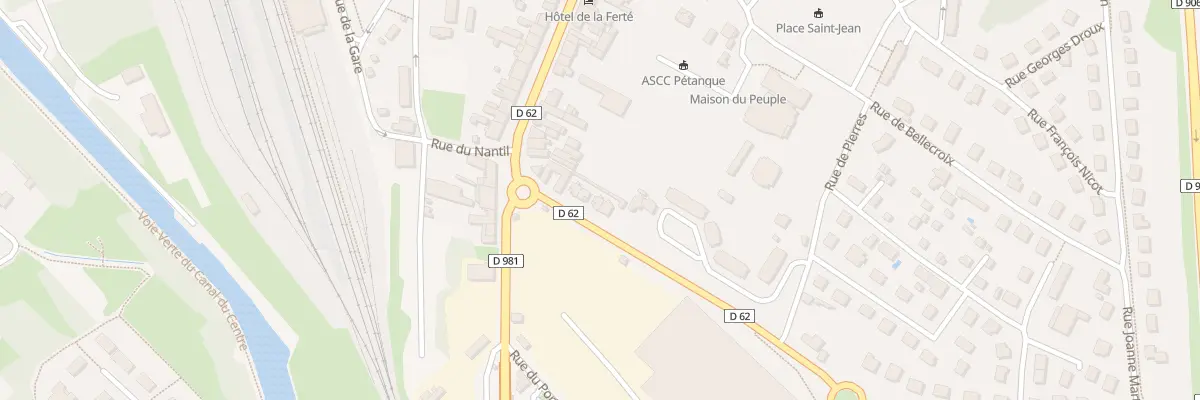 Plan du 5 Rue Léon Saccard à Chagny