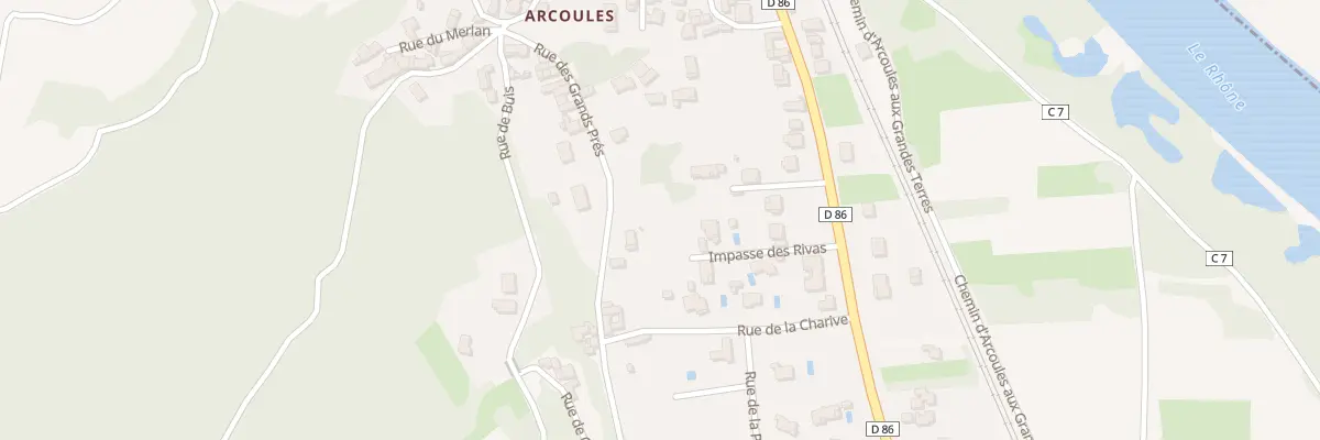 Plan du 86 Rue des Grands Prés à Limony