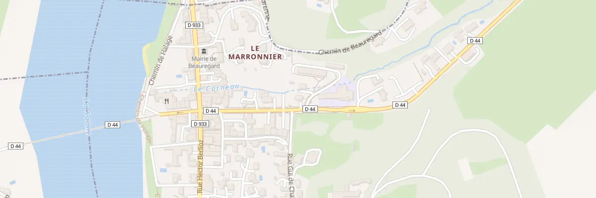 Plan du 5107 Rue Jules Ferry à Beauregard