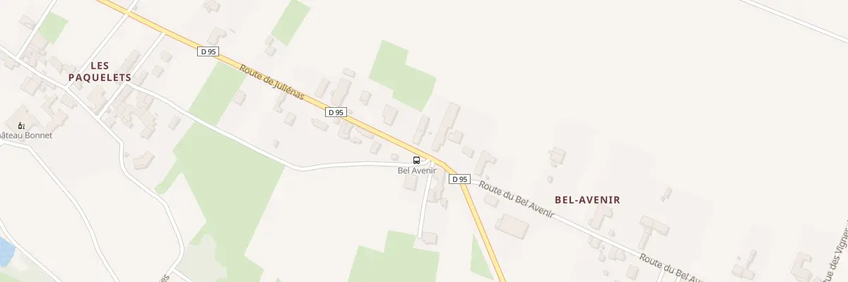 Plan du 5290 Bel Avenir à La Chapelle-de-Guinchay