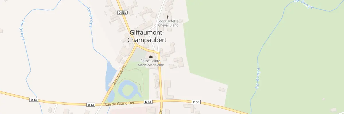 Plan du 27 Rue du Lac à Giffaumont-Champaubert