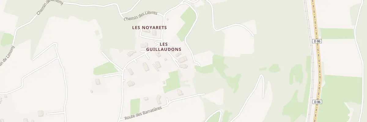 Plan du 5013 Les Guillaudons à Charnas