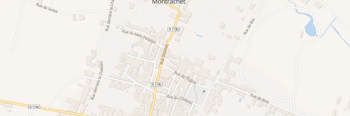 Plan du 3 Imp Drouhin à Puligny-Montrachet