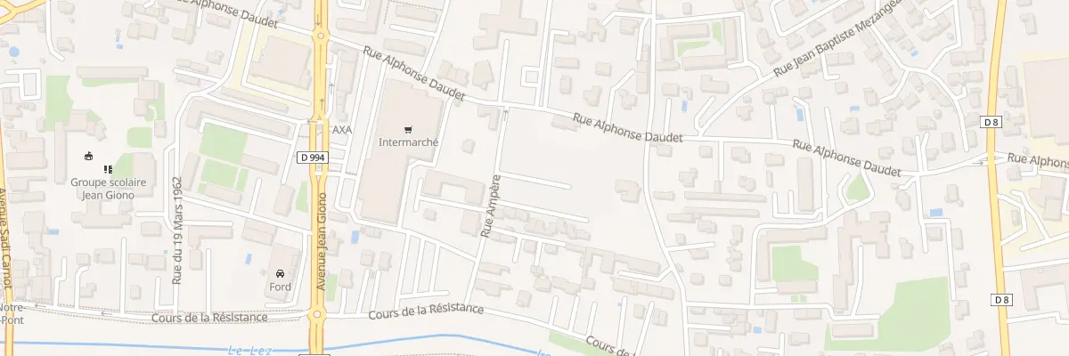 Plan du 67 Rue Andre Ampere à Bollène