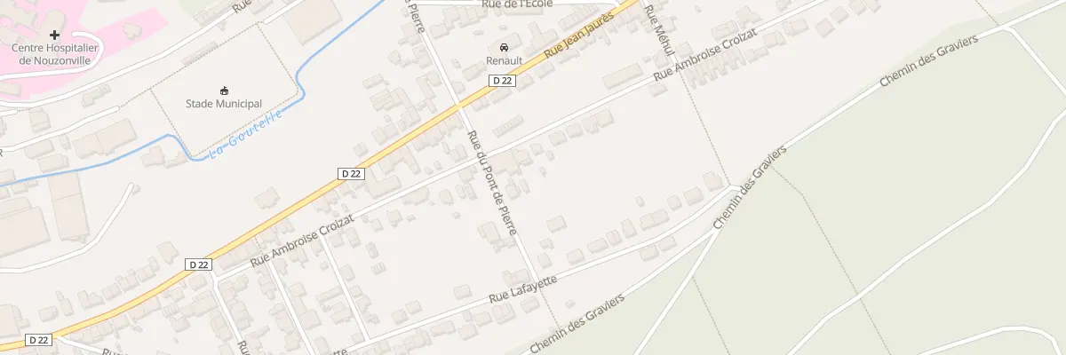 Plan du 36 Rue Ambroise Croizat à Nouzonville