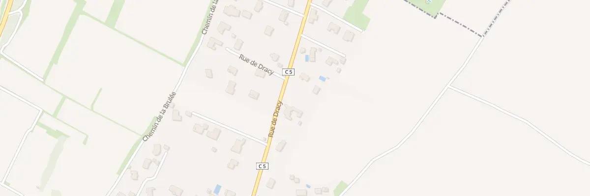 Plan du 54B Rue de Dracy à Givry