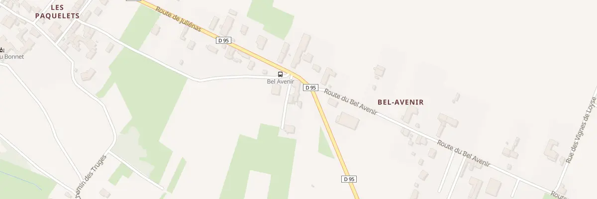 Plan du 5819 Bel Avenir à La Chapelle-de-Guinchay