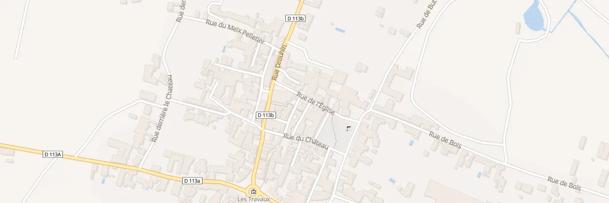 Plan du 2 Rue de l’Eglise à Puligny-Montrachet
