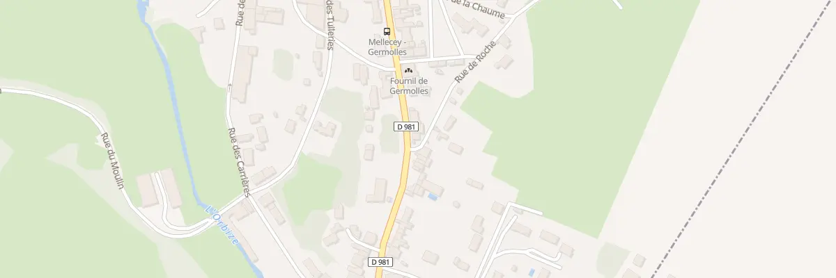 Plan du 5203 Rue de la Libération à Mellecey