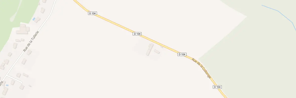 Plan du 7 Rue de la Collonge à Granges