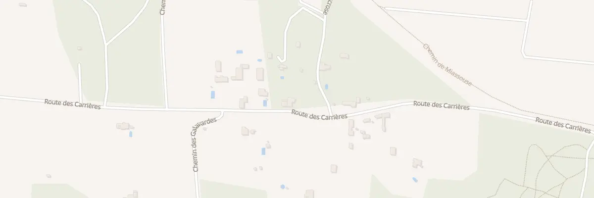 Plan du 5621 Rte des Carrières à Barbentane
