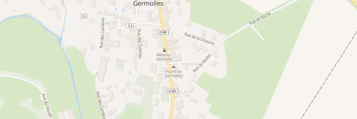 Plan du 25 Rue de la Place à Mellecey
