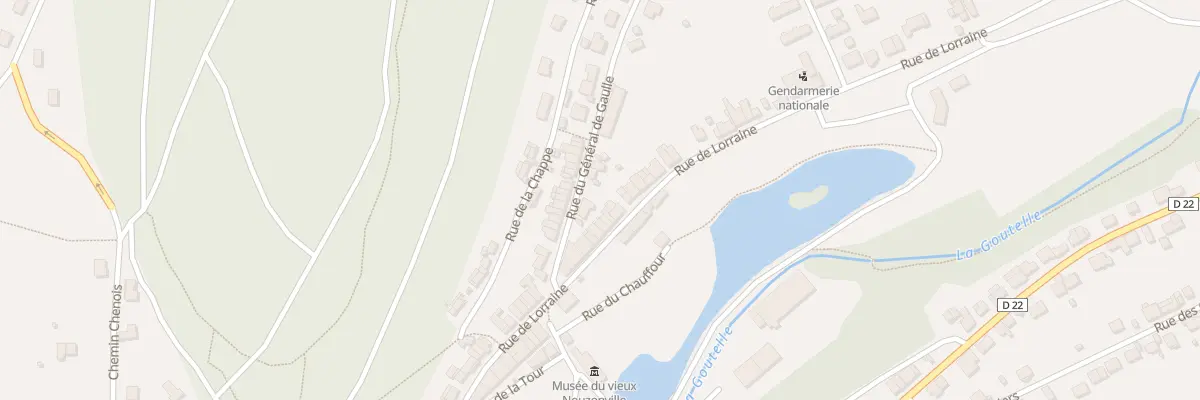 Plan du 53 Rue de Lorraine à Nouzonville