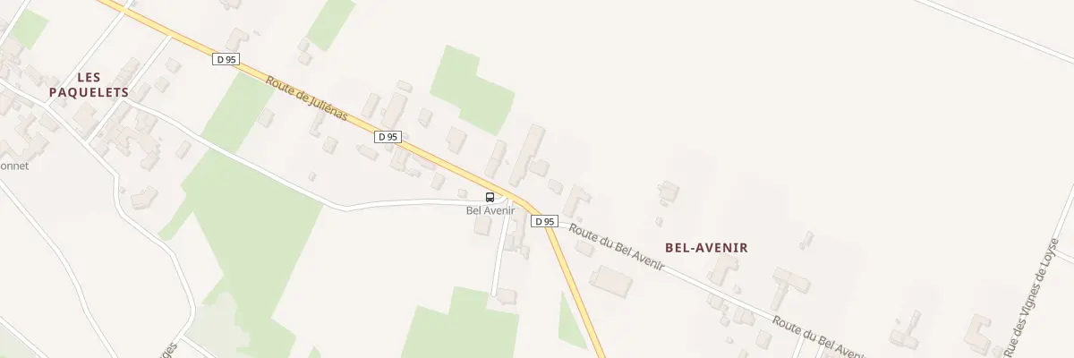 Plan du 2205 Rte de Julienas à La Chapelle-de-Guinchay