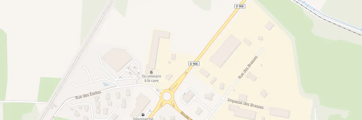 Plan du 5378 Rte Nationale 6 à Romanèche-Thorins