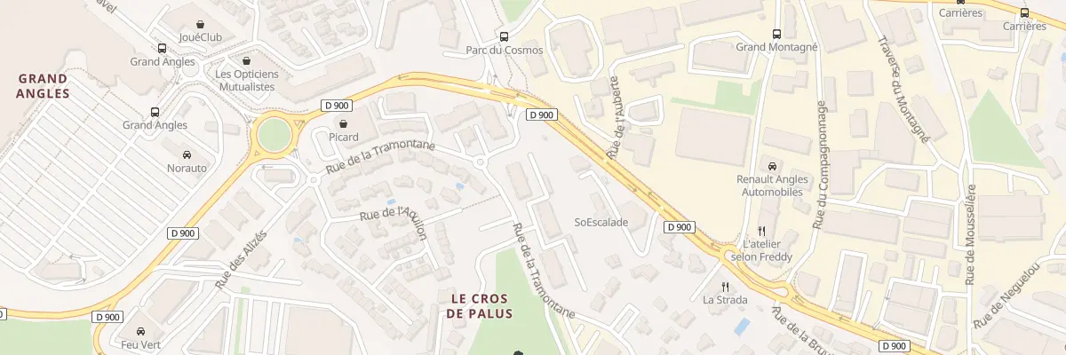 Plan du 305 Rue de la Tramontane aux Angles