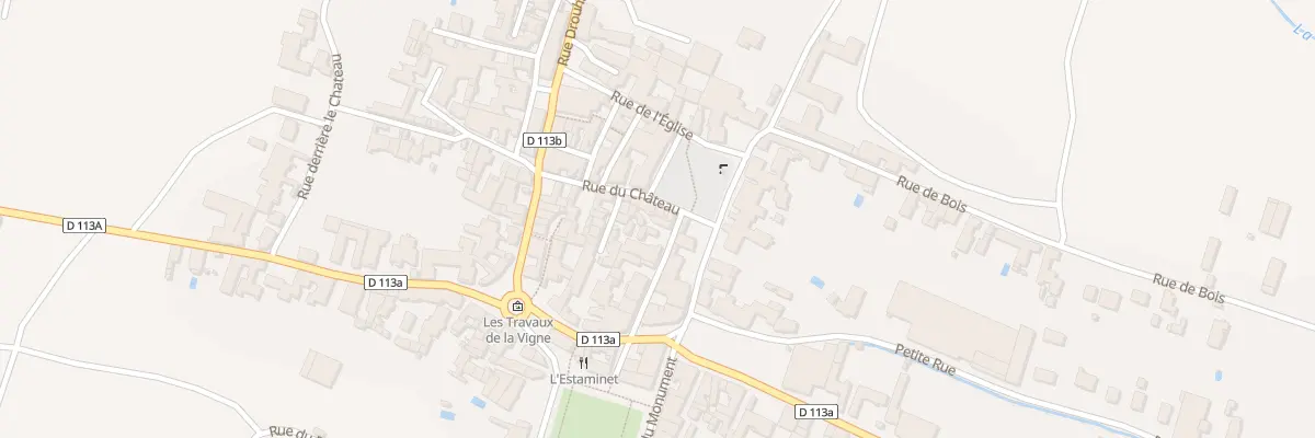 Plan du 12 Rue de la Mairie à Puligny-Montrachet
