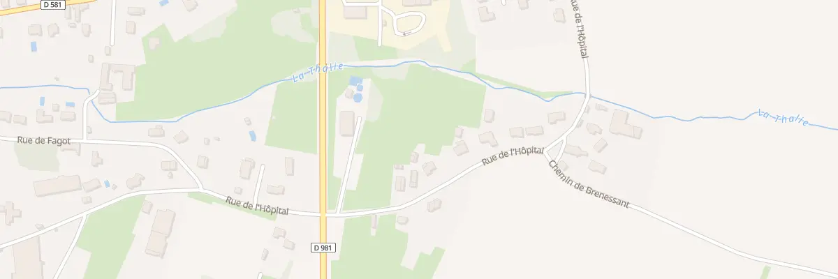 Plan du 7B Rue de l’Hôpital à Rully
