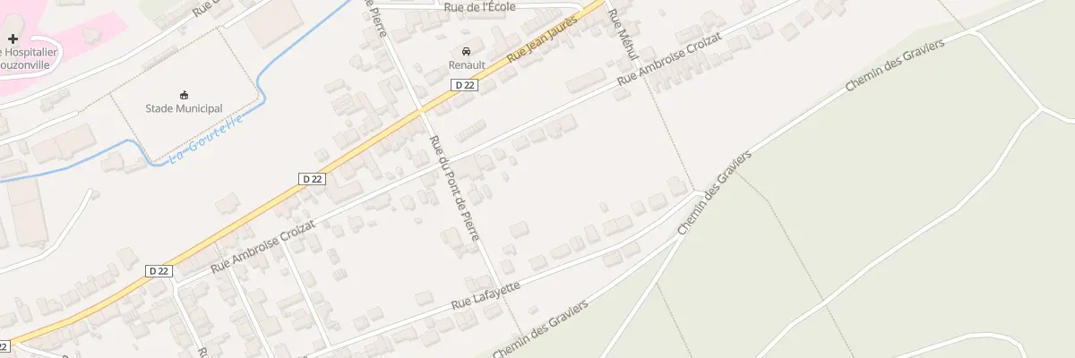 Plan du 40 Rue Ambroise Croizat à Nouzonville
