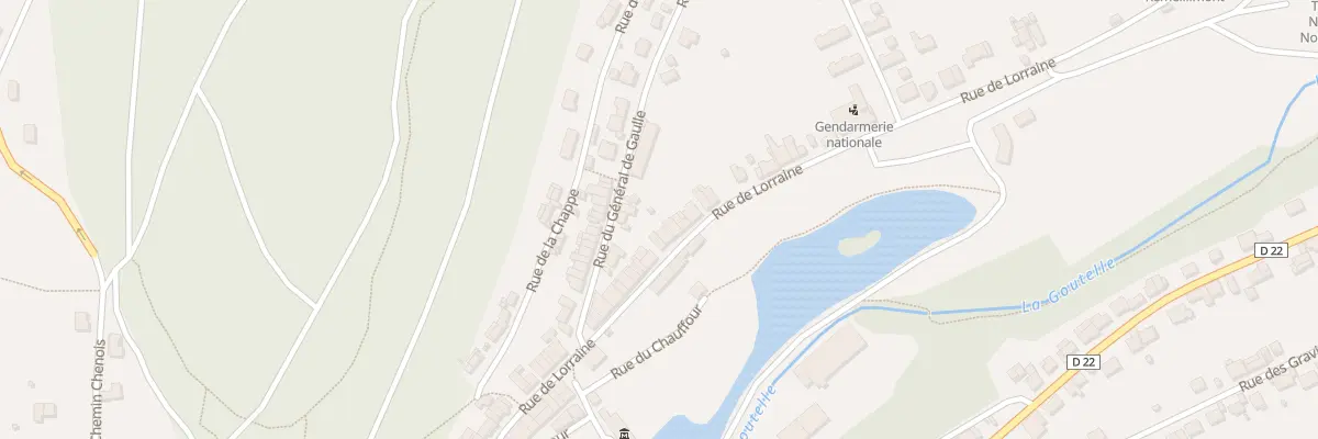 Plan du 59 Rue de Lorraine à Nouzonville