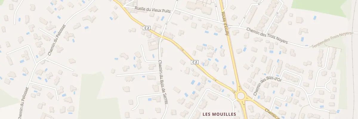 Plan du 3 Che du Bois de Serres à Dardilly