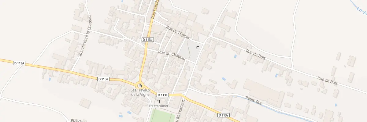 Plan du 14 Rue de la Mairie à Puligny-Montrachet