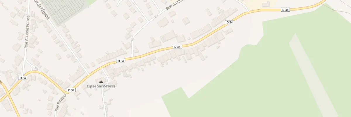 Plan du 38 Rue Gambetta à Villers-Semeuse