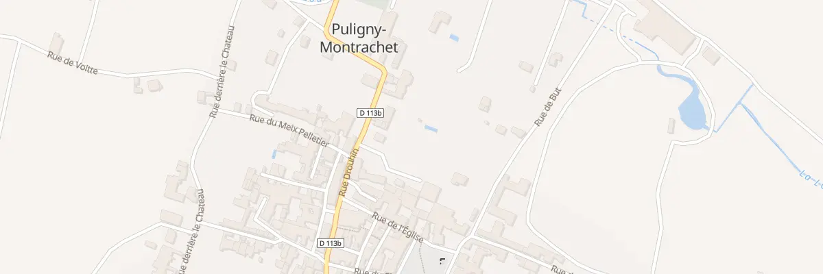 Plan du 9 Rue Drouhin à Puligny-Montrachet