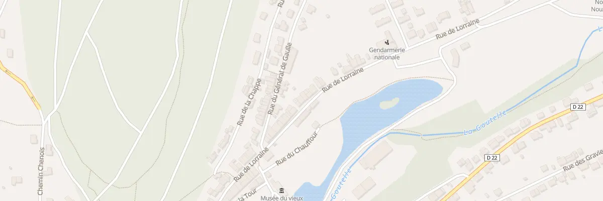 Plan du 57 Rue de Lorraine à Nouzonville