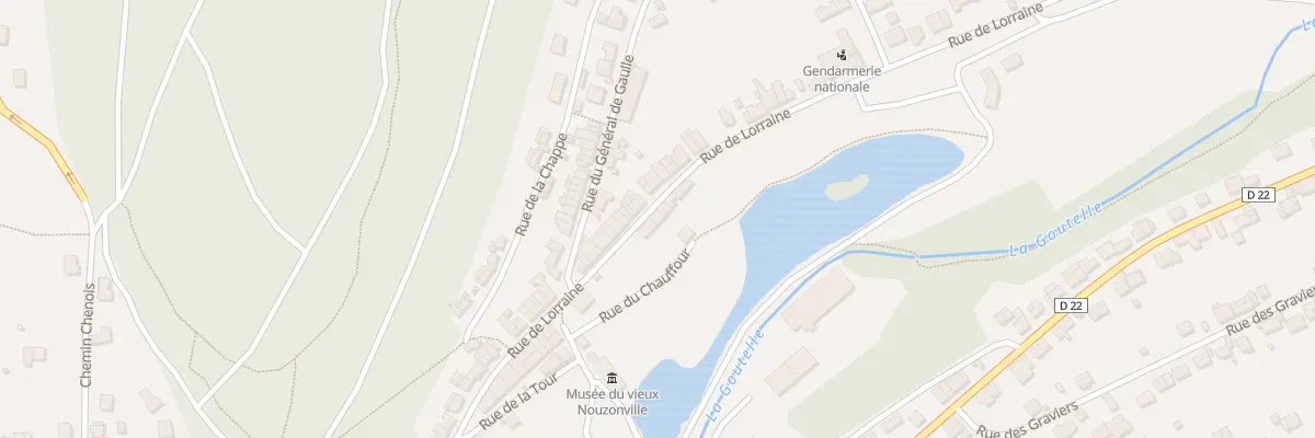 Plan du 28 Rue de Lorraine à Nouzonville