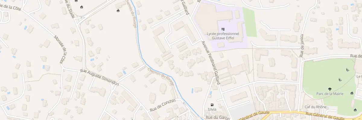 Plan du 19B Av Ferdinand Gaillard à Brignais