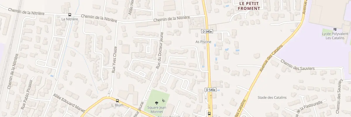 Plan du 8 Rue Auguste Renoir à Montélimar