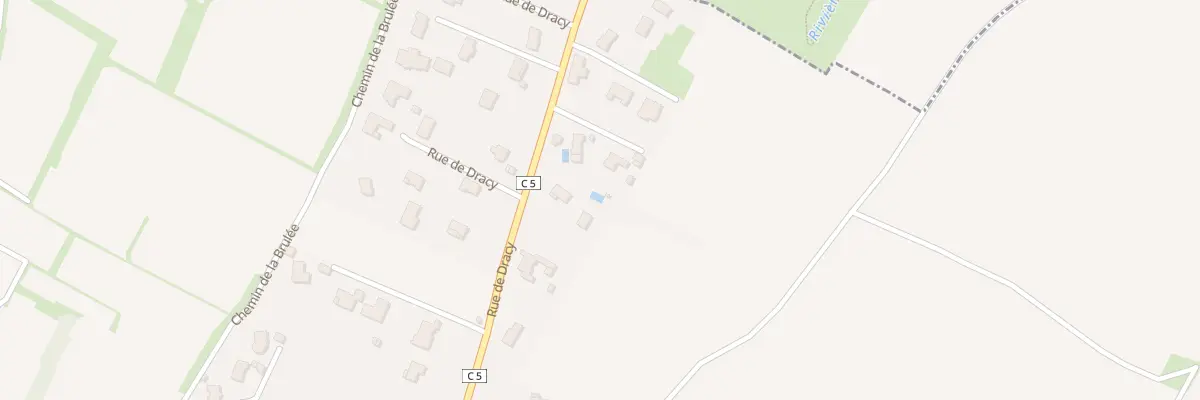 Plan du 56 Rue de Dracy à Givry