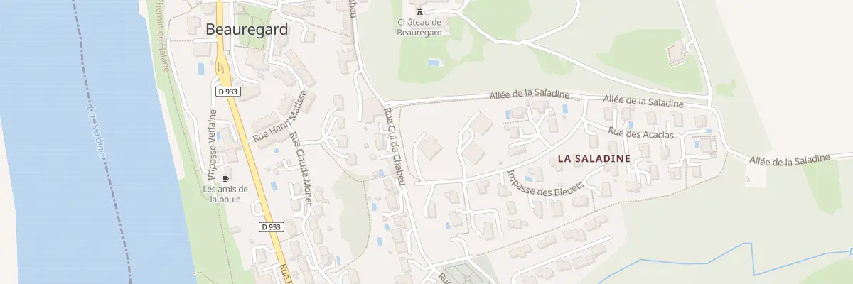 Plan du 5184 Rue du Cedre à Beauregard