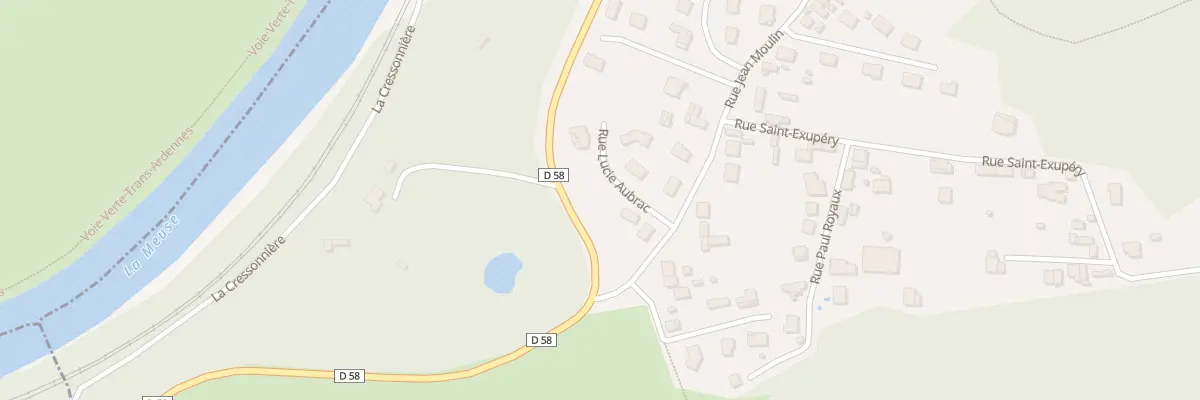Plan du 5 Rue Lucie Aubrac à Aiglemont
